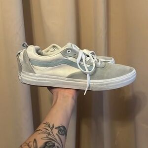 VANS Kyle Walker blue suede sneakers shoes mens size 12